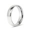 Highly Polished Rounded Stainless Steel Blank Ring 2mm - 6mm
